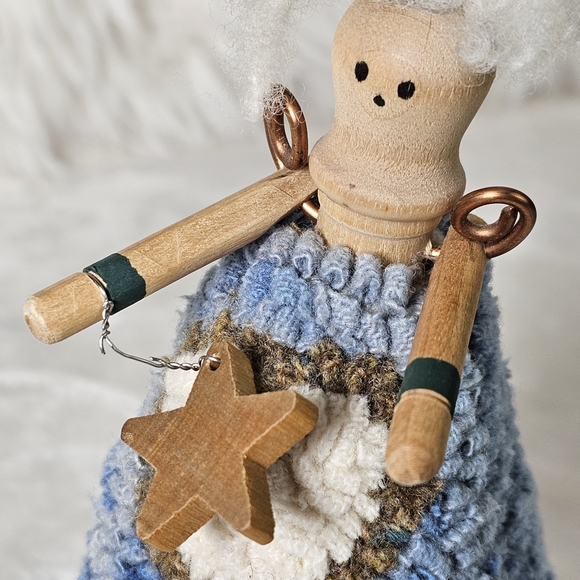 Vintage Holiday Ornament Angel - Picture 8 of 12